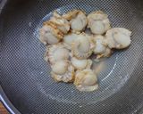 ヨウサマの減塩心臓疾患向きホタテ大根煮物作り方1写真