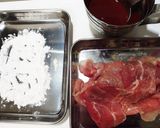 簡単！美味しい！♫肉だけ酢豚♫作り方1写真