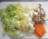 レンジで簡単☆鮭と白菜の味噌バター蒸し。作り方1写真