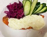 サーモンソテーのがっつりポテトのっけ作り方6写真