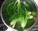 小松菜さつま揚げ胡麻和え作り方3写真