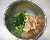 小松菜さつま揚げ胡麻和え作り方4写真