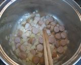 ふんわりたまごとほうれん草の春色スープ作り方3写真