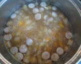 ふんわりたまごとほうれん草の春色スープ作り方5写真