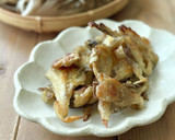 簡単♪焼き舞茸の炊き込み御飯／バター醤油作り方4写真