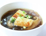 旨味たっぷり【もずくとごぼうのスープ】作り方7写真