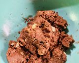 鬼ぐるみのクッキーブラウニー　ヴィーガン作り方2写真