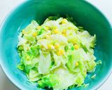 茹でキャベツの豆乳マヨコールスロー作り方2写真