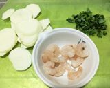 海老とポテトのかりかりチーズ作り方1写真