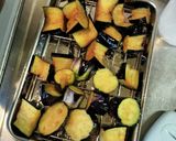 ナスと豚バラ肉のカポナータ風炒め🍆🐷作り方7写真