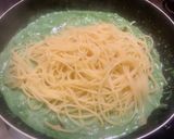 ほうれん草のグリーンクリームパスタ作り方9写真