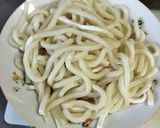 カット野菜のコンソメ焼きうどん 🍝🌭作り方3写真