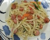 カット野菜のコンソメ焼きうどん 🍝🌭作り方9写真