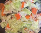 わたしの野菜炒め作り方2写真
