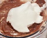チョコレートムース　ぶとうソース作り方3写真