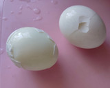 氷で失敗しない　ゆで卵の剥き方作り方5写真