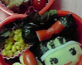 キャラ弁 ☆ キューピーコラボ 作り方1写真