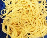 キャベツと納豆のたらこパスタ作り方5写真