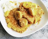*腸活♡オートミールパンケーキ*作り方7写真