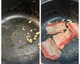 牛肉とトマトと舞茸のオイスターソース炒め作り方1写真