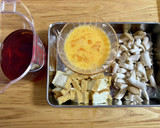 しめじと厚揚げのふわふわたまご丼作り方1写真