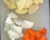 煮転がし(味噌味ver.)作り方1写真