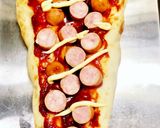 市販のナンで♡お手軽ナンピザ♡作り方5写真