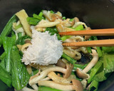 副菜☆しらす入り小松菜と油揚げ炒め作り方3写真