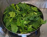ほうれん草と豚肉の炒め物作り方3写真