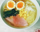 鶏皮でスープから作る醤油ラーメン★簡単★作り方5写真