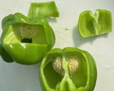 激うま！シンプルに焼くだけピーマン作り方1写真