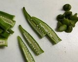 絶品！オクラの胡麻和え♪作り方2写真