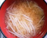 とっても簡単★豆腐とわかめのお味噌汁作り方5写真