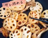 舞茸と蓮根のバルサミコソテー作り方6写真