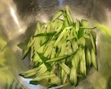 香ばしマグロとシャキシャキ野菜のサラダ作り方1写真