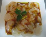 《簡単》ホタテのしょうゆ味カルパッチョ作り方3写真