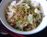 春の香り∮木の芽とｶﾘｶﾘじゃこご飯作り方5写真