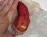 レンジでしっとり焼き芋作り方3写真