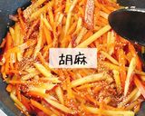 薩摩芋と人参のシンプルきんぴら作り方6写真