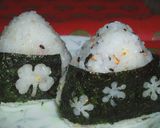 パンチのきいた花おにぎり作り方2写真