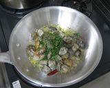本格/あさりのジェノベーゼソースパスタ作り方5写真