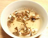 白身魚とポルチーニのクリーミーパスタ★作り方1写真