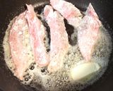 白身魚とポルチーニのクリーミーパスタ★作り方4写真