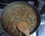 豆と牛肉のカレー作り方4写真