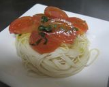 簡単本格/前菜にも◎トマトの冷製パスタ作り方8写真