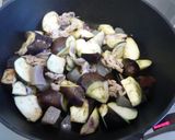 豚肉とナスビのあっさり煮作り方5写真