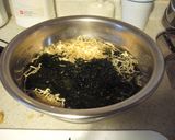 切干大根とわかめのマヨサラダ作り方1写真