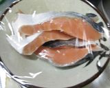 鮭と白菜のクリームパスタ作り方1写真
