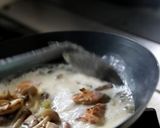 牛乳不使用のサーモンのクリームパスタ作り方4写真