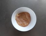 鶏むね肉のさっぱり梅だれ素麺。作り方1写真